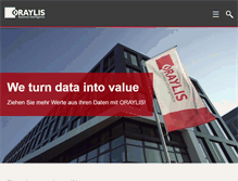 Tablet Screenshot of oraylis.de